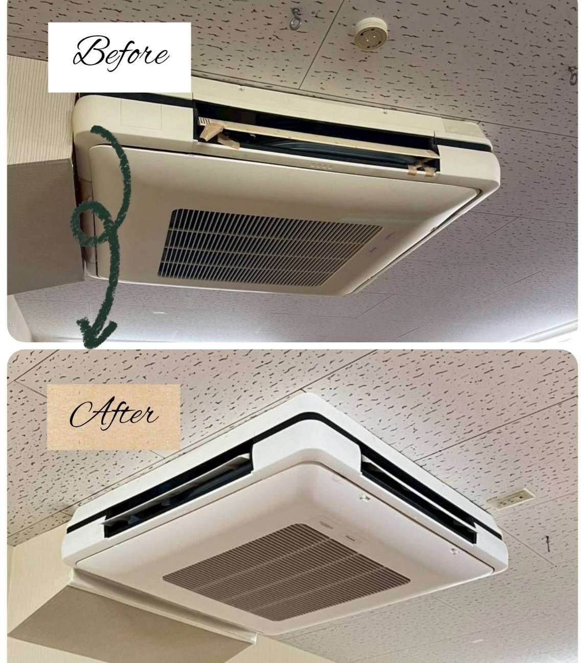 エアコン入れ替えしました。